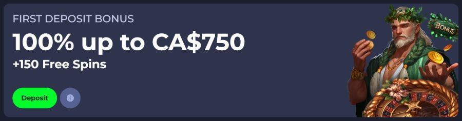 Fridayroll - Casino Welcome Bonuses