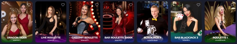 Fridayroll - Live Casino Games