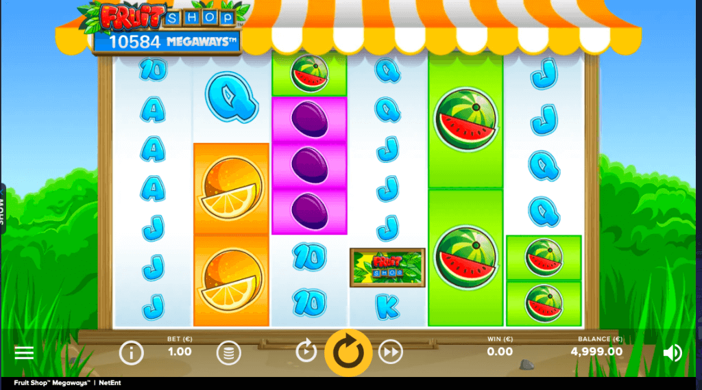 NetEnt Fruit Shop Megaways