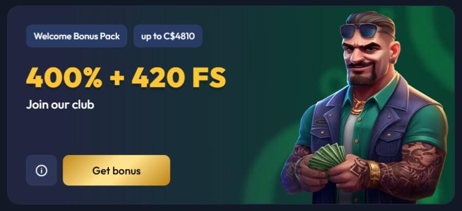 Gangsta Casino - Casino Welcome Bonuses