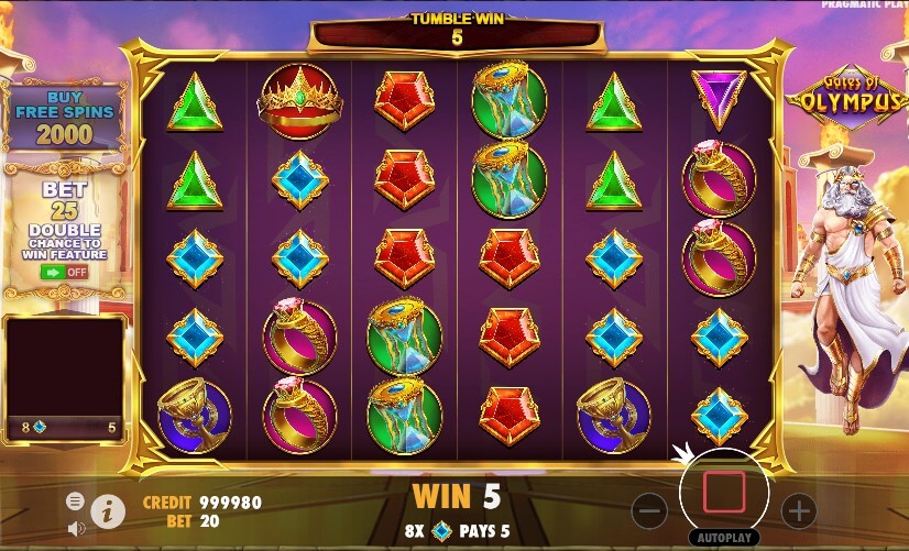 Gates of Olympus slot by Pragmatic Play