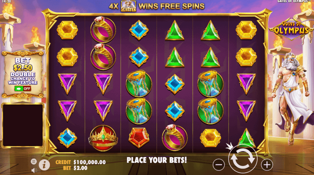 Gates of Olympus online canada slot home  