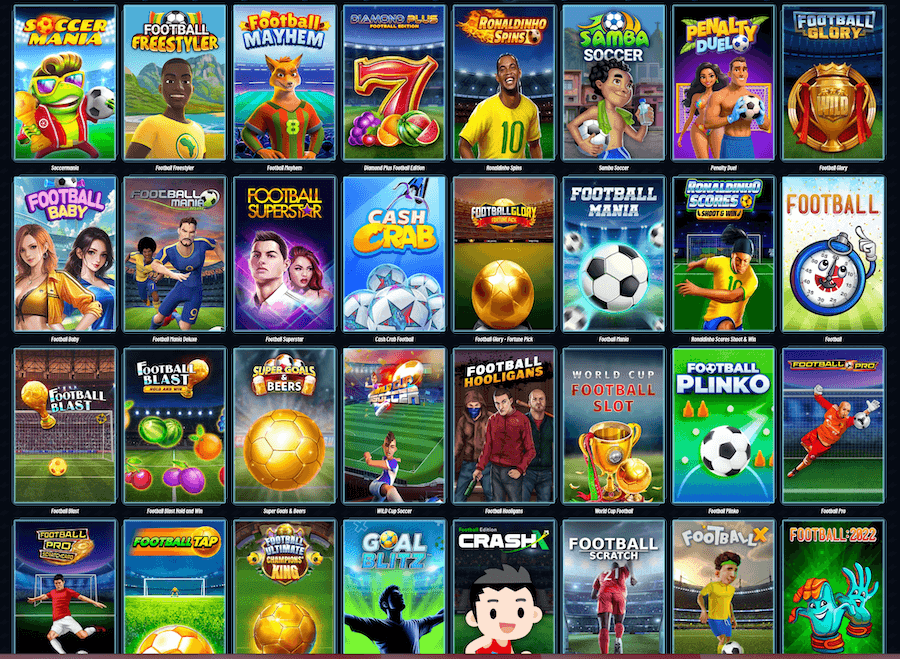 Golazzo Soccer themed games