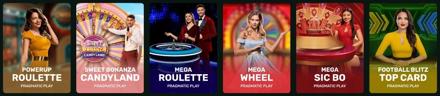 Goldex Casino - Game Shows