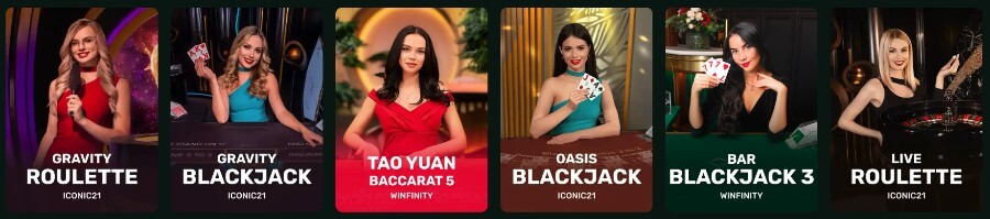 Goldex Casino - Live Casino
