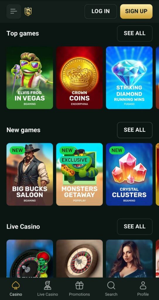 Goldex Casino - Mobile Casinos