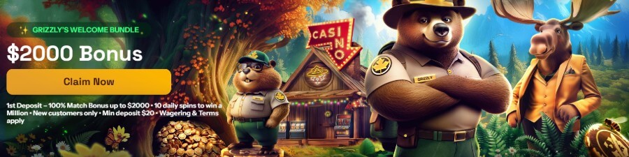 Grizzly's Quest - Casino Welcome Bonuses