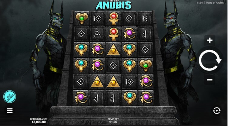 Hand of Anubis online casino slot Canada hacksaw gaming