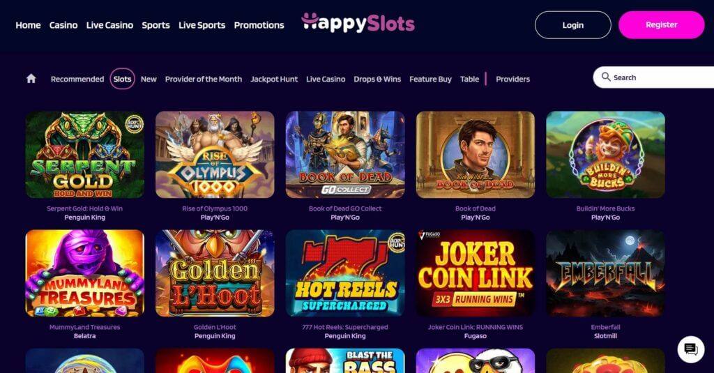 happyslots games