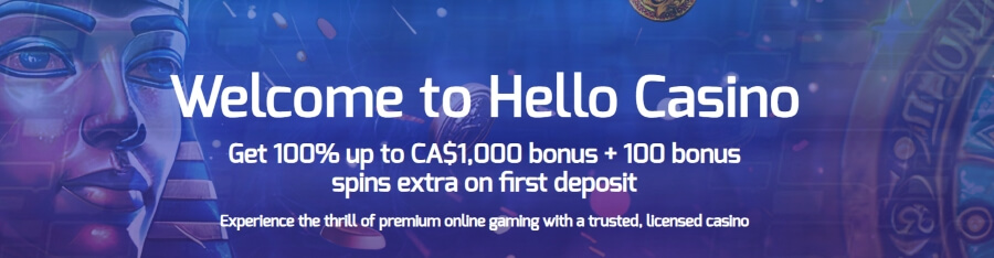 Hello Casino - Casino Welcome Bonuses