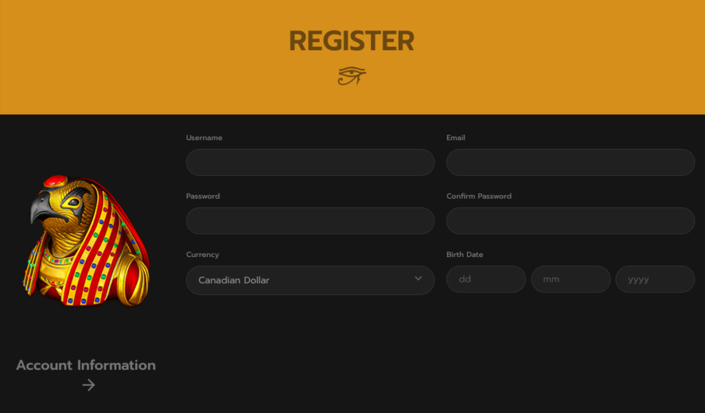 Horus Registration
