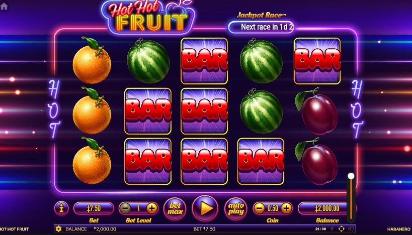 Hot Hot Fruit Slot by Habanero Canada