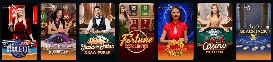 HugoBets - Live Casino Games