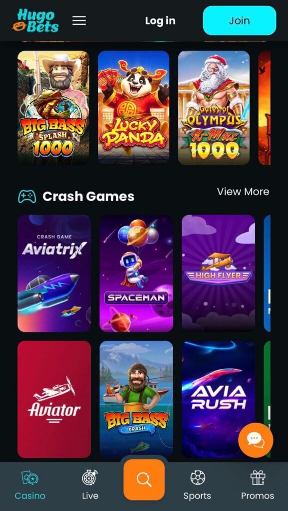 HugoBets - Mobile Casinos in Canada