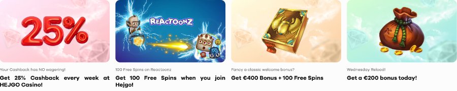 Hejgo Casino Bonuses - Canada Casino