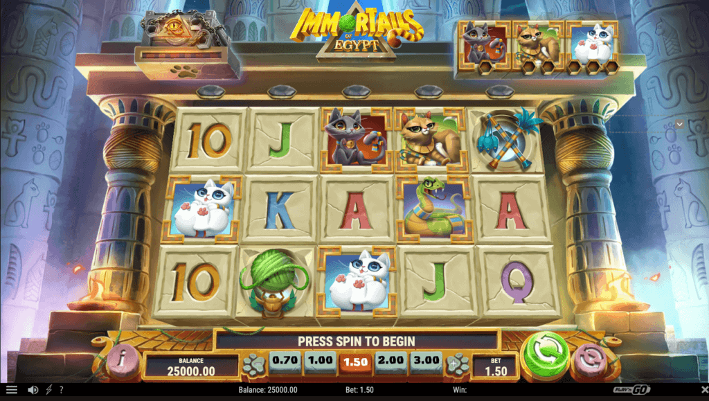 Immortails of Egypt Slot Canada
