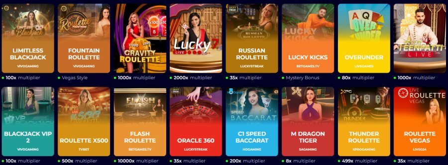 IntellectBet - Live Casino