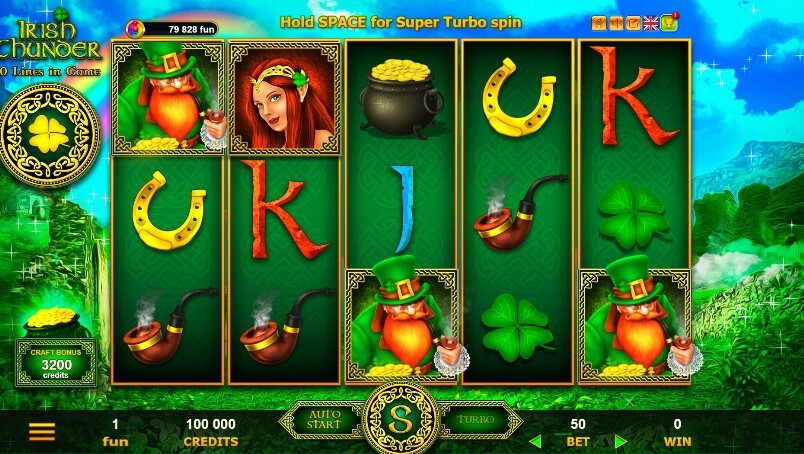 Irish Thunder Slot Canada