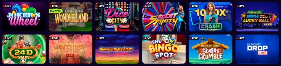 Irwin Casino - Game Shows