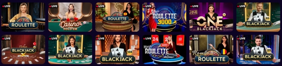 Irwin Casino - Live Casino Games