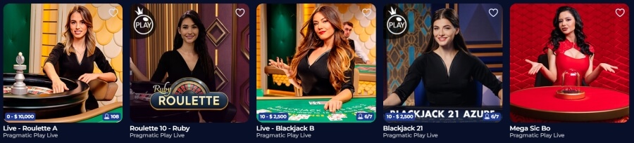 Ivybet - Live Casino Games