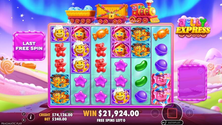 Jelly Express - Free Spins Round