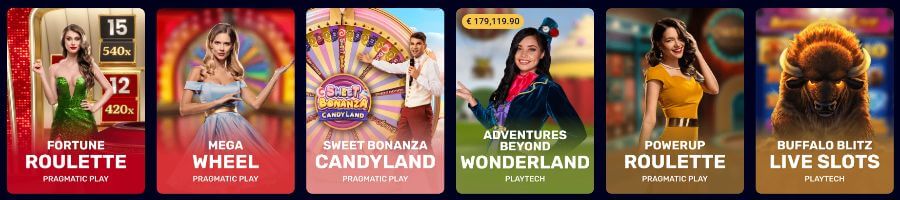 Jet4Bet - Game Shows