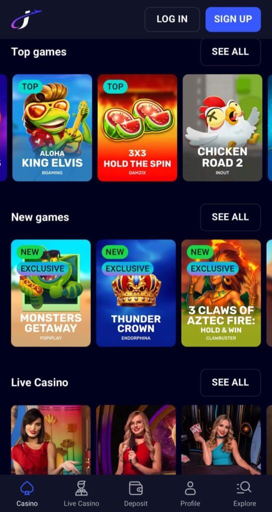 Jet4Bet - Mobile Casinos