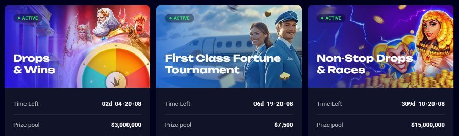 Jet4Bet - Tournaments
