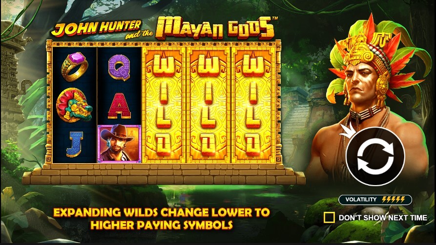 John Hunter and the Mayan Gods Canada Slot