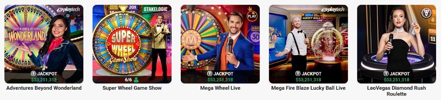 LeoVegas - Game Shows