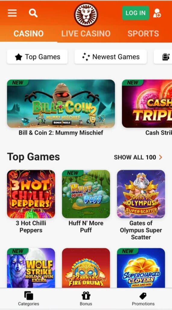 LeoVegas - Mobile Casinos