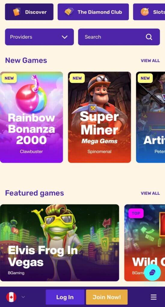 Let's Lucky - Mobile Casinos in Canada