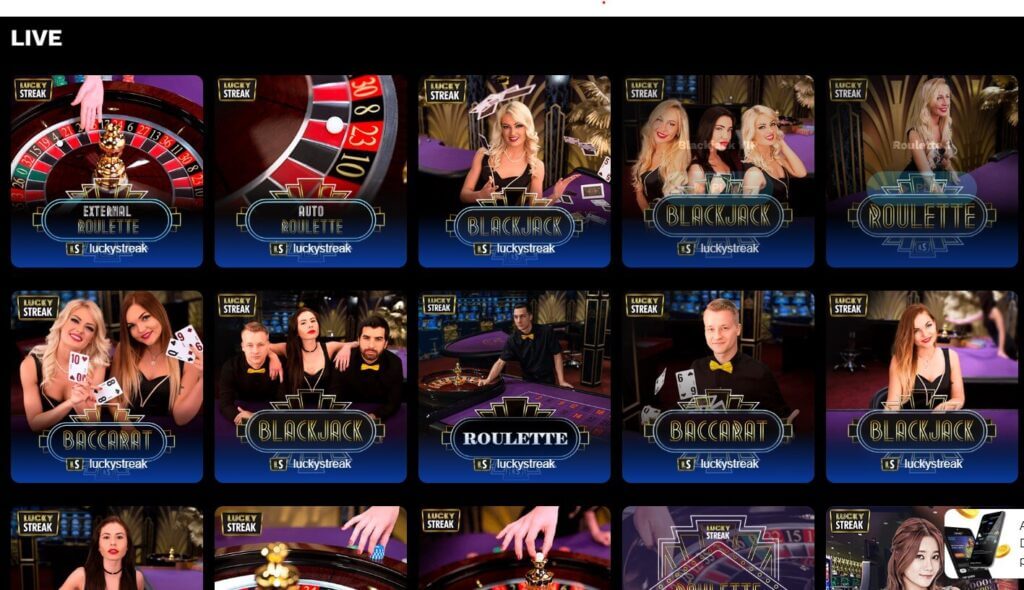 LevelUP Canada Live Casino