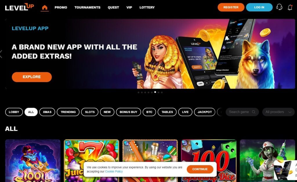 LevelUp Casino Canada