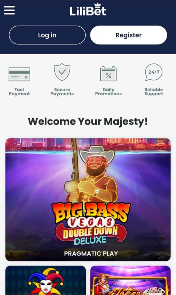LiliBet - Mobile Casinos