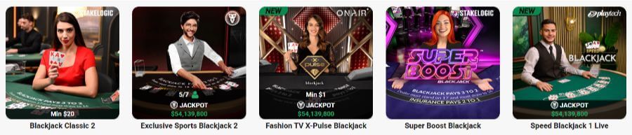Live Blackjack Casinos - LeoVegas