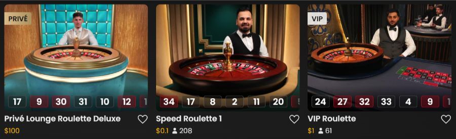 Live Roulette Casinos - BetNinja
