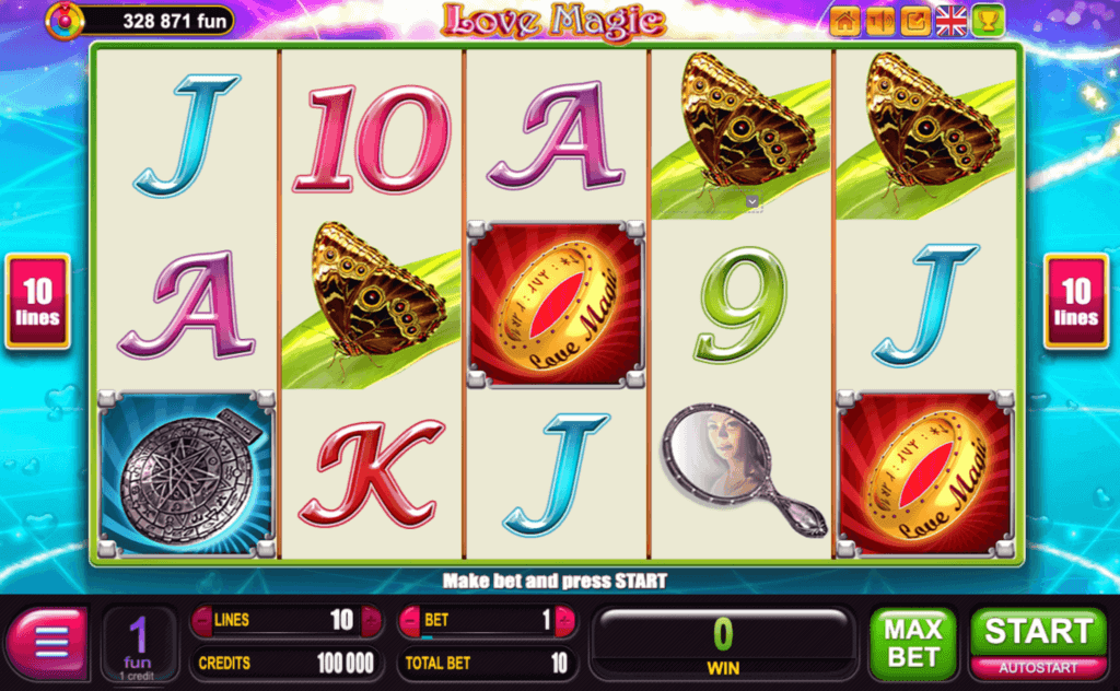 Love Magic Slot Canada Reel