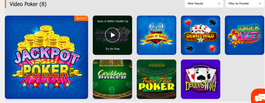 Luckia table games