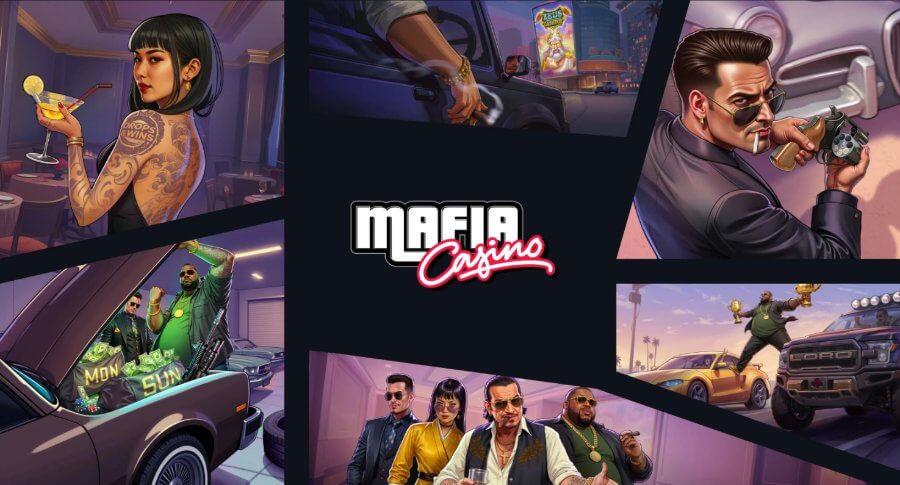 Mafia Casino - Title Card and Logo