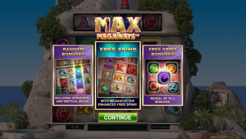 Max Megaways Slot - Four Unique Bonuses