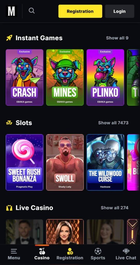 Menace - Mobile Casinos in Canada