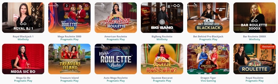 MoiCasino - Live Casino Games