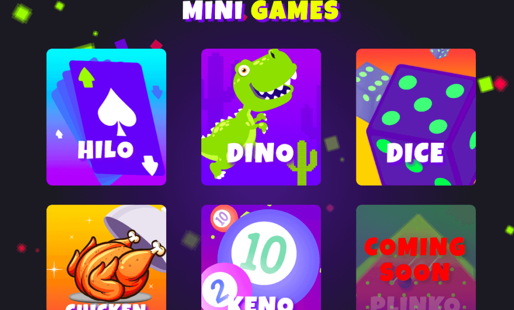 MyStake special games