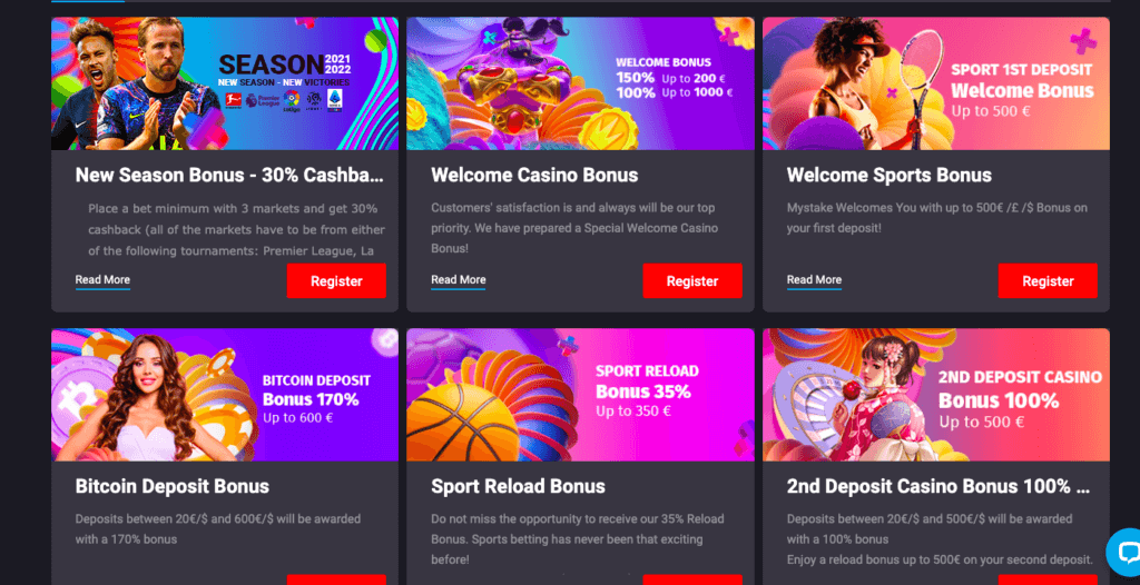 MyStake promotions