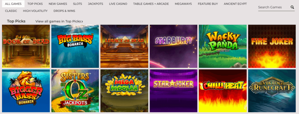 NYSpins Games
