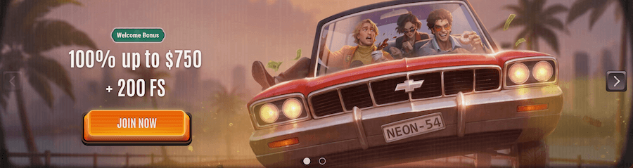 Neon54 Welcome Bonus