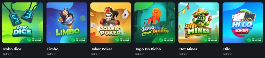 OshCasino - Exclusive Games