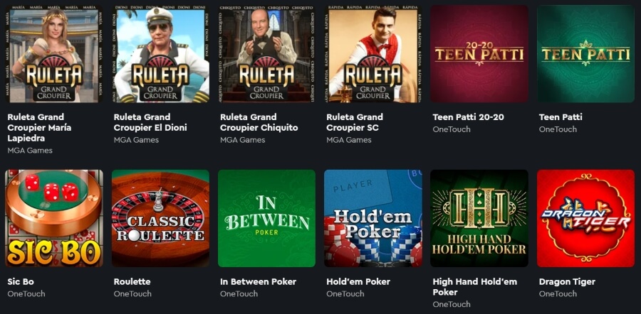 OshCasino - Live Casino Games